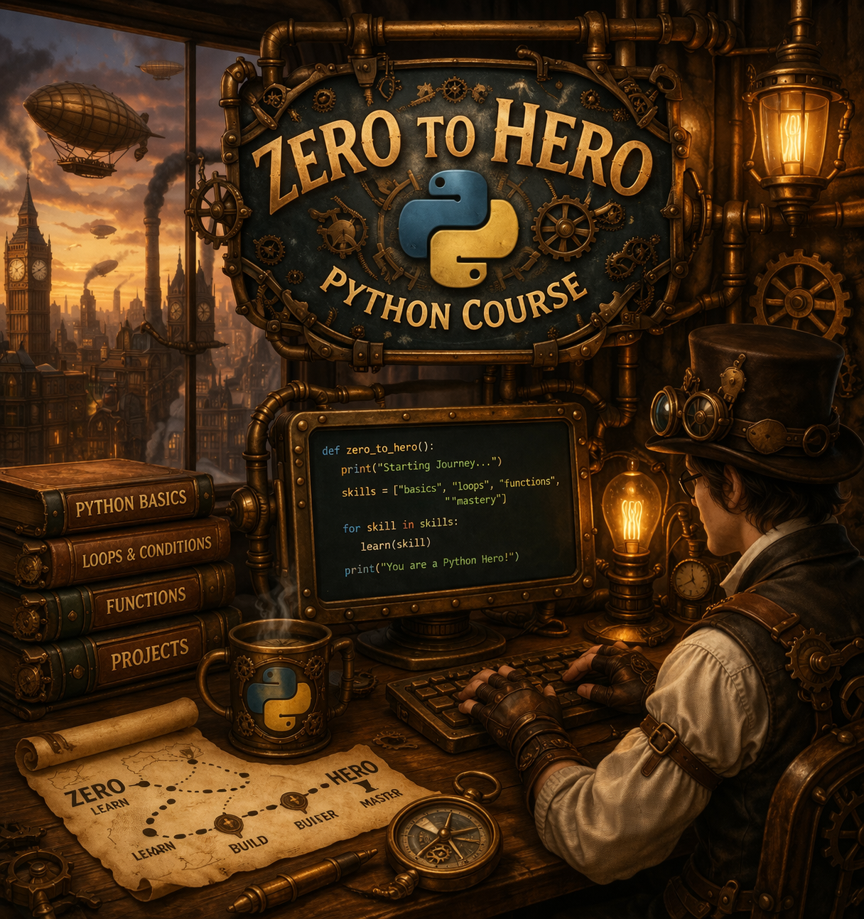 Python from Zero to Hero cover image